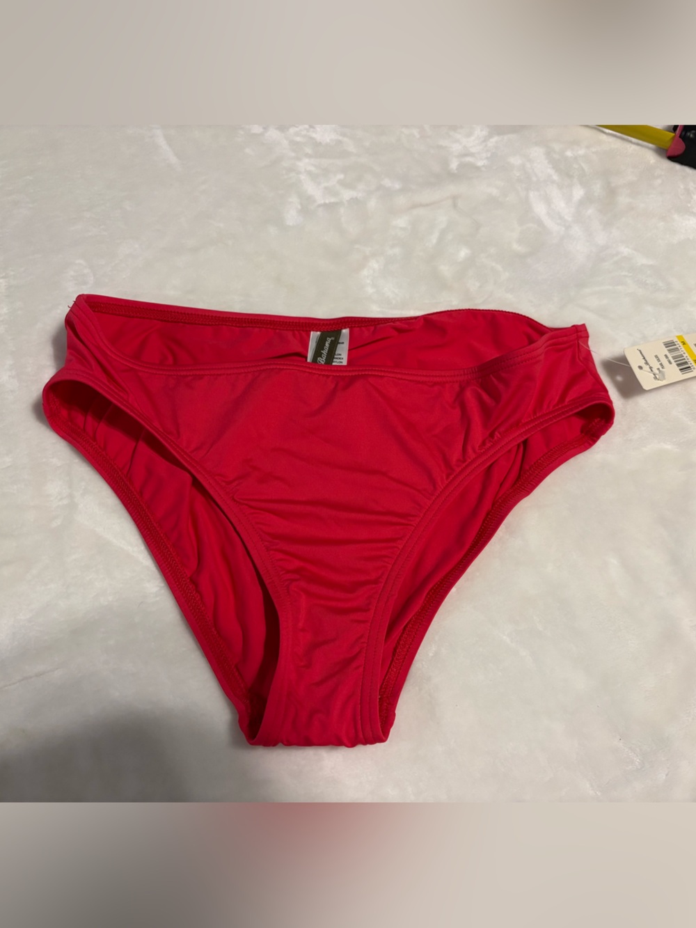 Tommy Bahama Fuchsia High-Waist Bikini Bottom - Picture 2 of 14